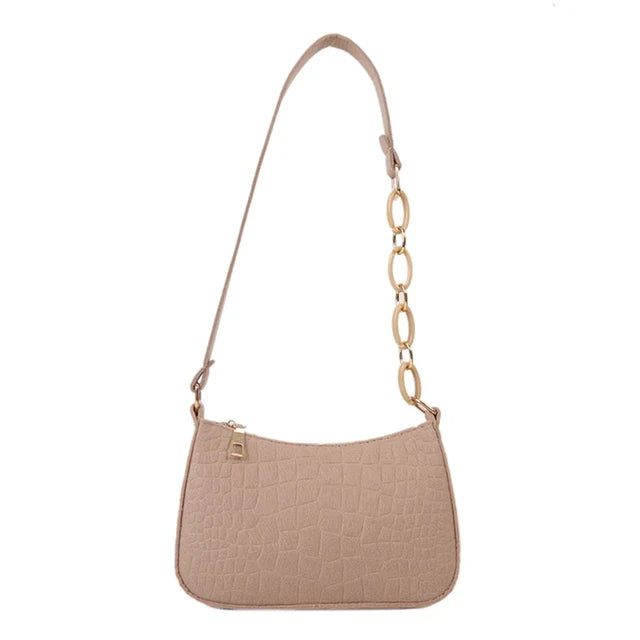 Thaïs - Petit sac effet croco