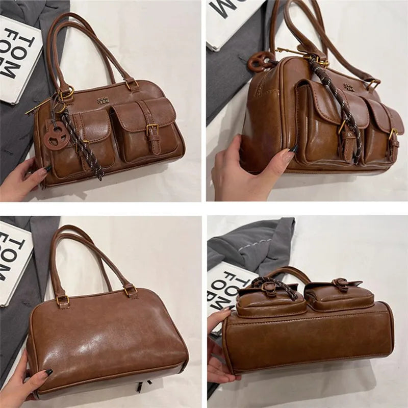 Gloria - Sac à main avec poches extérieures