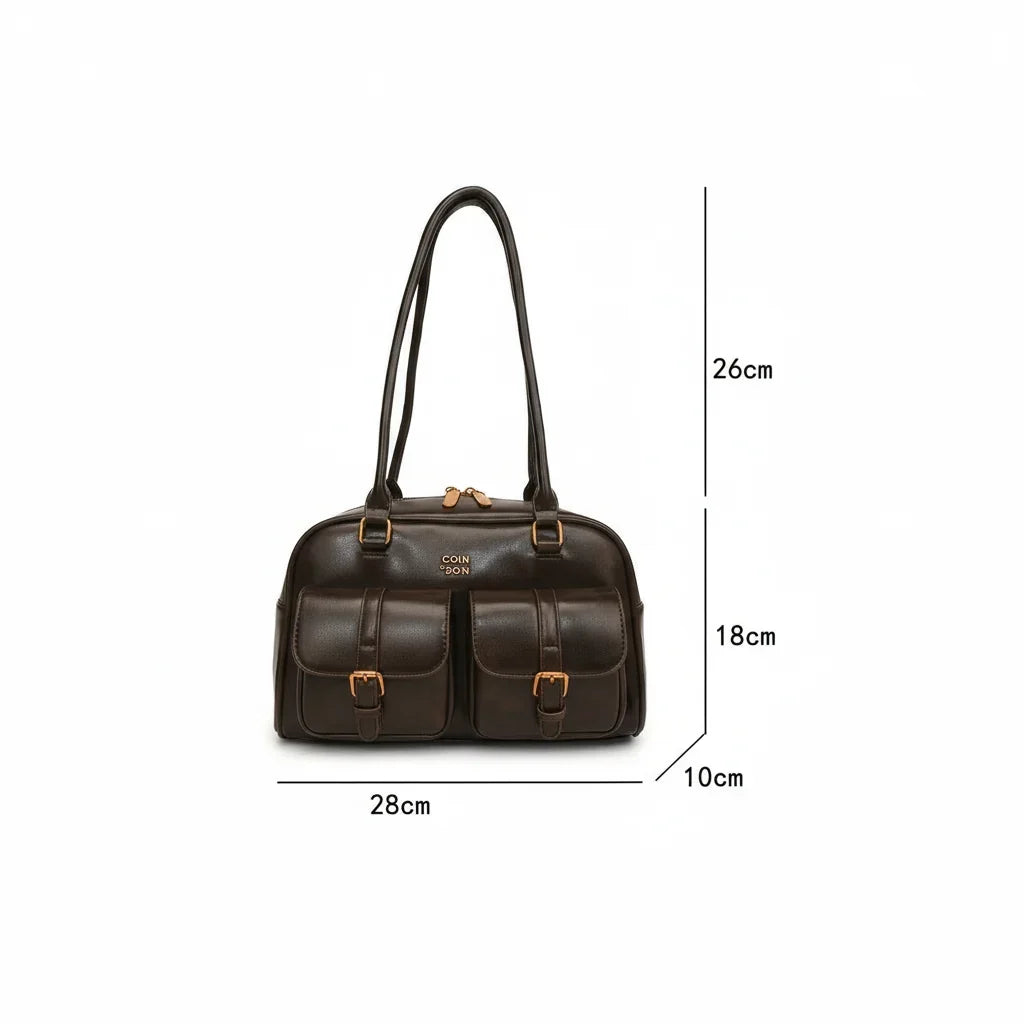 Gloria - Sac à main avec poches extérieures
