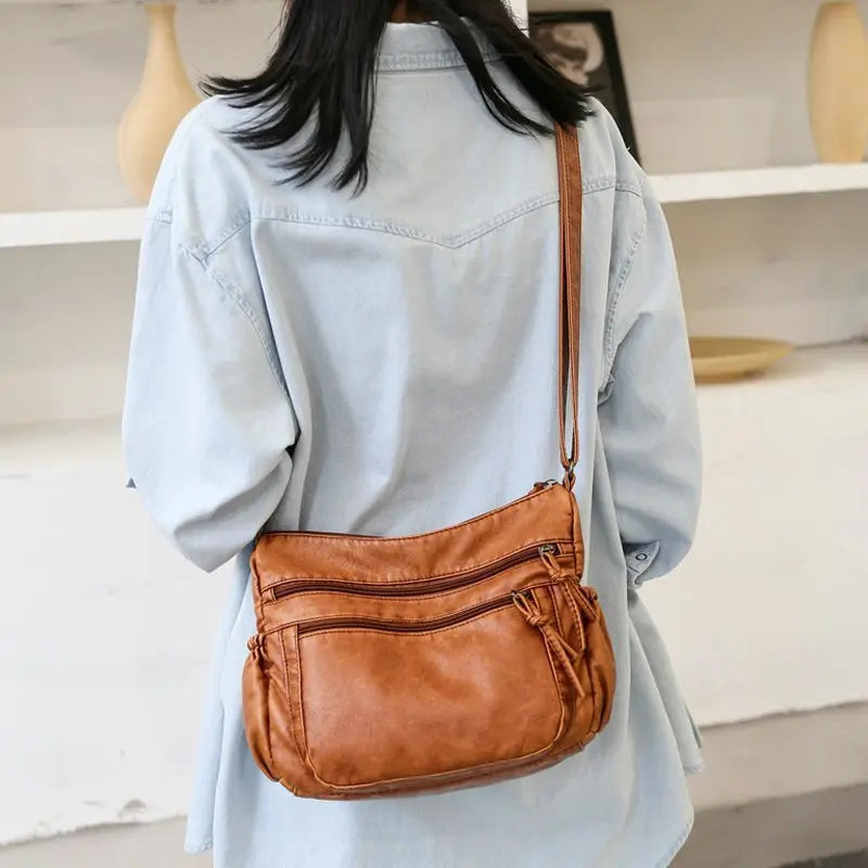 Lya - Sac bandoulière multi poches