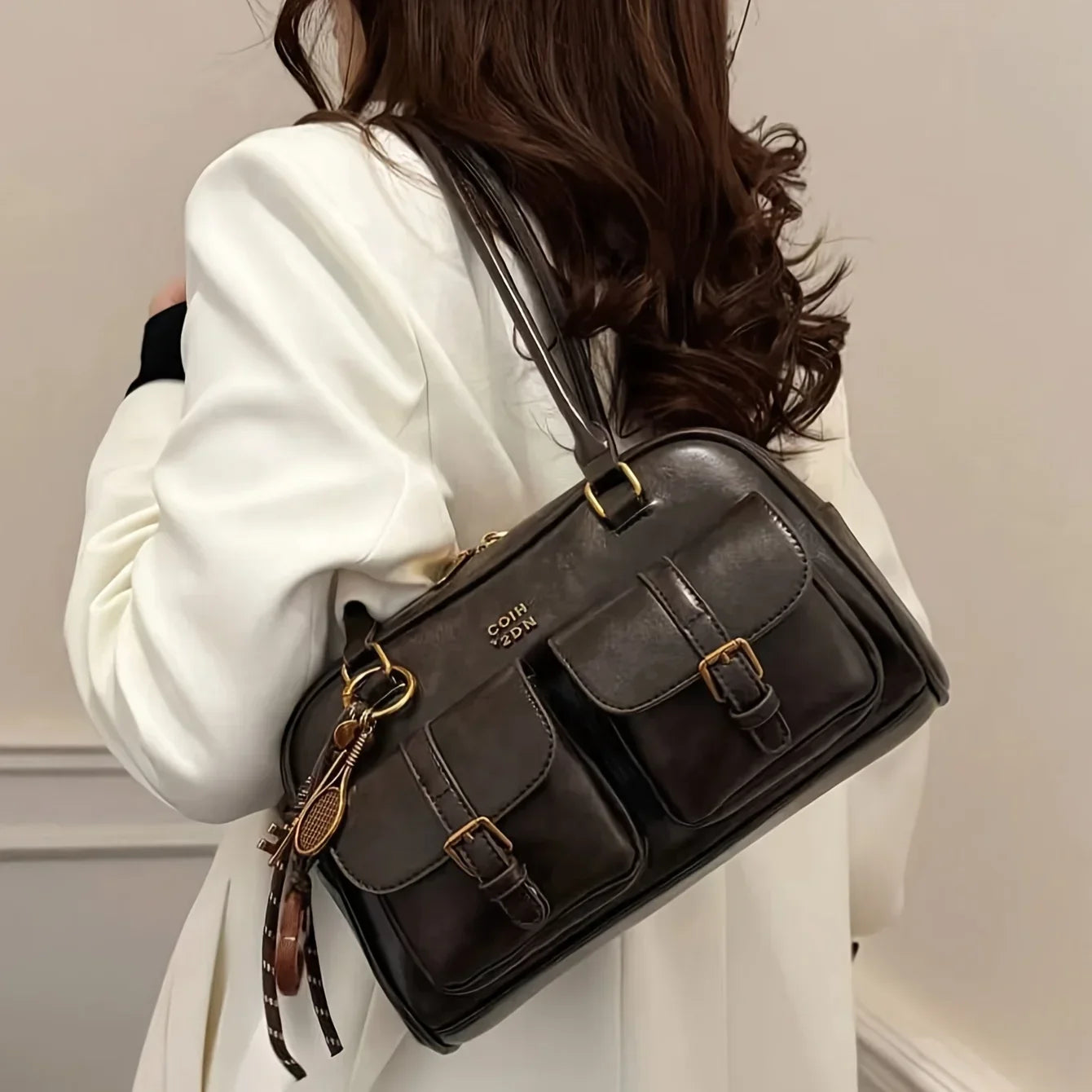 Gloria - Sac à main avec poches extérieures